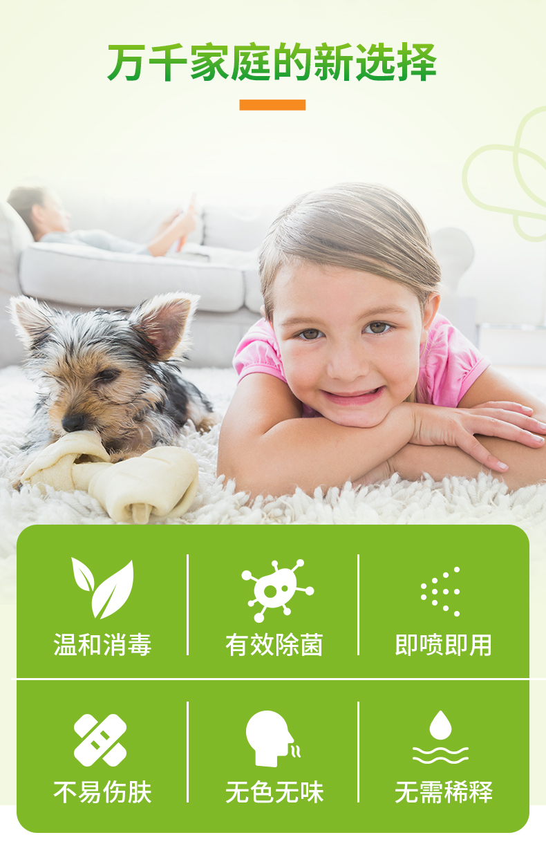 净安  消毒喷雾500ml