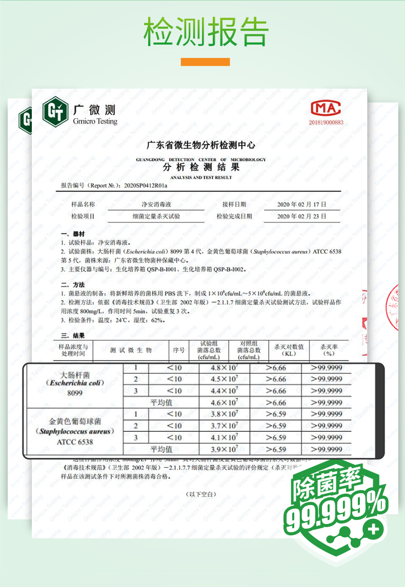 净安  消毒液1L