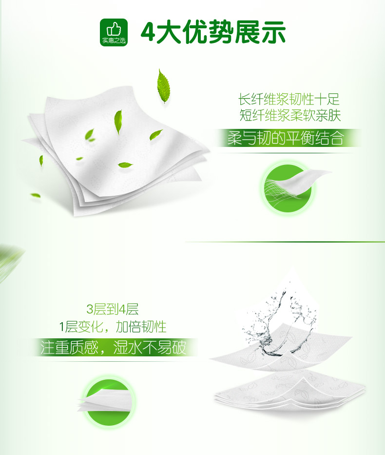 C3624 心相印茶语丝享系列24包装四层纸手帕（超迷你）24包