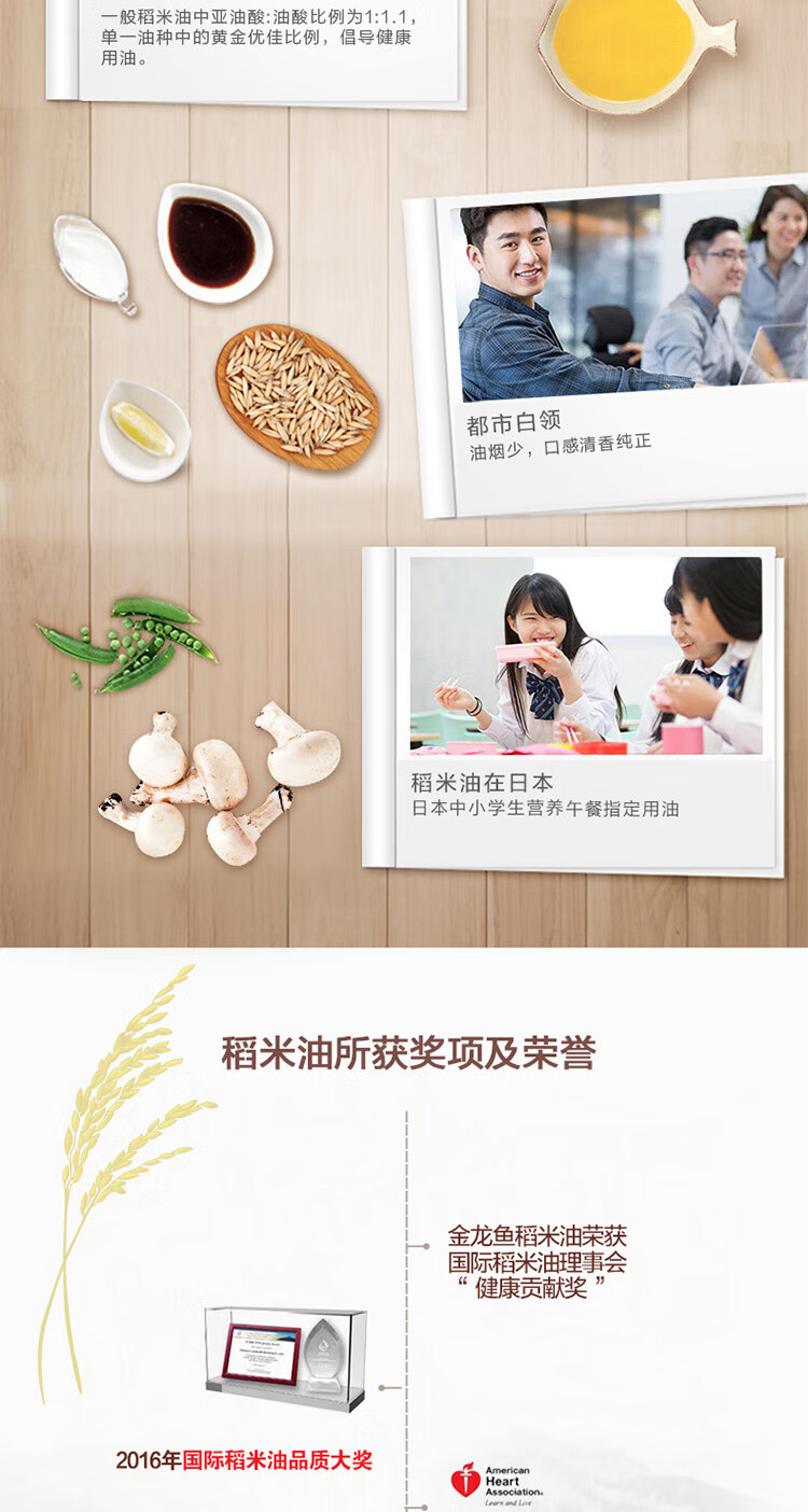 金龙鱼精萃稻米油5L