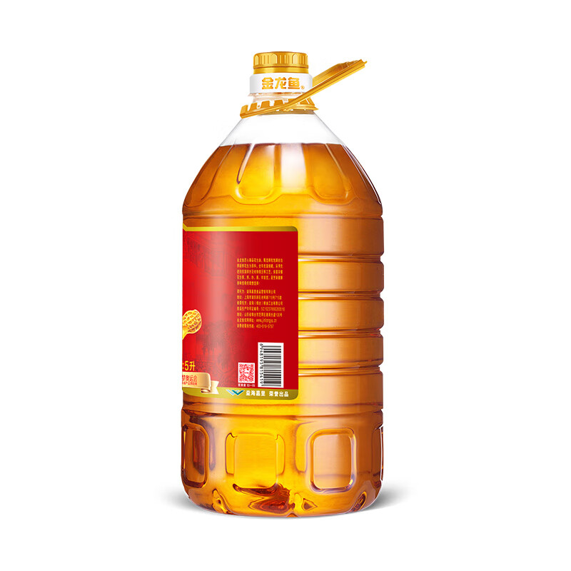 金龙鱼匠心臻品花生油5L
