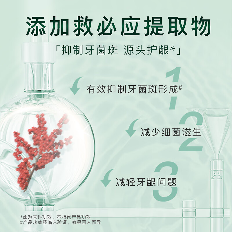 舒客红花清火牙膏120克