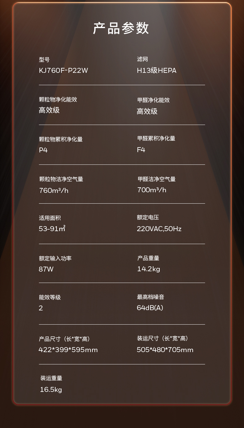 霍尼韦尔（Honeywell）空气净化器去甲醛 新房除醛除苯除尘净化器 卫健委备案除甲流病毒空气消毒机H-Speed KJ760F-P22W 净化器