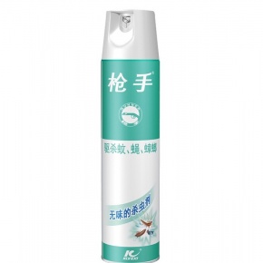 枪手 杀虫气雾剂（无味） 400ml 瓶