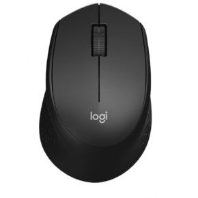 罗技 （Logitech）M275鼠标 无线鼠标 办公鼠标 右手鼠标 黑色 带无线2.4G接收器