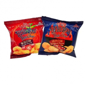上好佳田园薯片12g番茄和烤肉味随机发货（集中配送到单位）