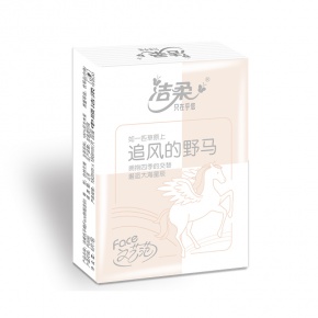 PU090-18洁柔纸手帕(Face粉超迷你)6片4层(18包装)