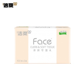 PR288-30E洁柔牌纸面巾(Face粉软抽)100抽3层(30包装)(电商专供)
